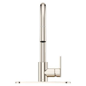 Pfister Polished Nickel 1-handle Pull-down Kitchen Faucet GT529-BID