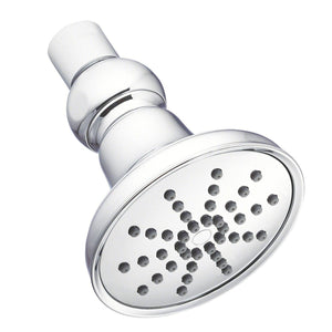 Gerber D460051 Chrome Mono Round 3 1/2" Single Function Showerhead, 1.5GPM
