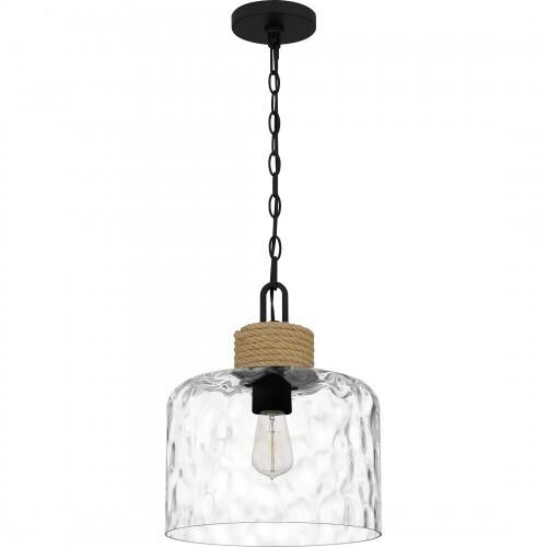 Quoizel BTC1512MBK Baltic Mini pendant 1 light matte black Mini Pendant