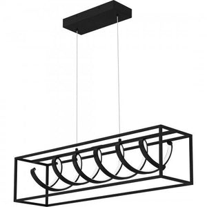 Quoizel PCARN132MBK Amaranth Island led light matte black Island Light