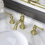 Pfister Brushed Gold 2-handle 8" Widespread Bathroom Faucet LG49-TB0BG