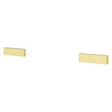 Verve Lever Handle Kit for Widespread and Roman Tub in Brushed Gold