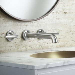 Pfister Polished Chrome 2-handle Wall Mount Bathroom Faucet LG49-TNT2C