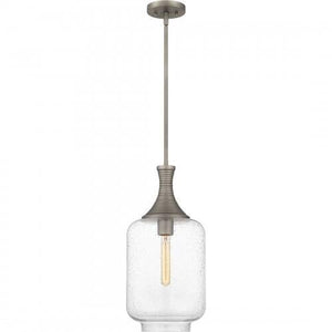 Quoizel QPP6197AN Quoizel Piccolo Pendant Md pendant 1 light antique nickel Mini Pendant