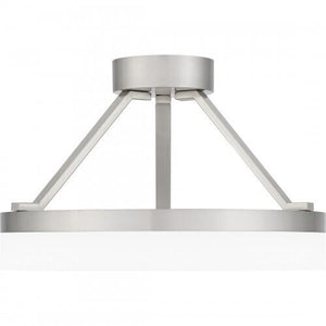 Quoizel PCOH1716BN Cohen Semi flush mount led light brushed nicke Semi-Flush Mount