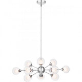 Quoizel PCSB5012C Spellbound 12 light chandelier chrome Chandelier