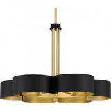 Quoizel BSM5028MBK Balsam Chandelier 6 lights matte black Chandelier