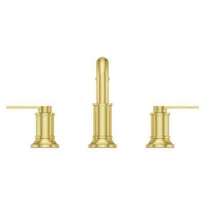 Pfister Brushed Gold 2-handle 8" Widespread Bathroom Faucet LG49-COL0BG