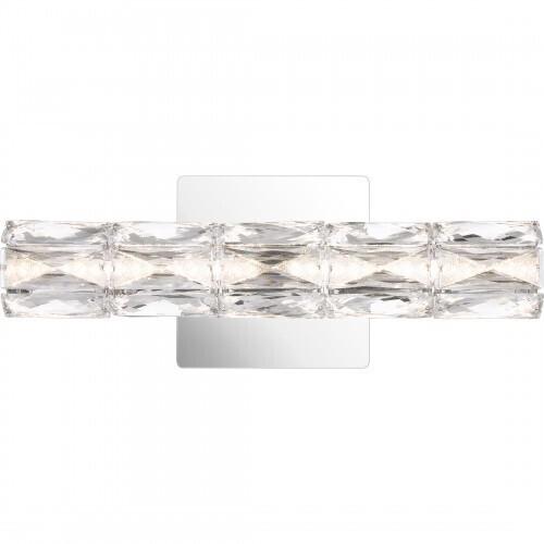 Quoizel PCLU8515C Luster Bath led light polished chrome Bath Light