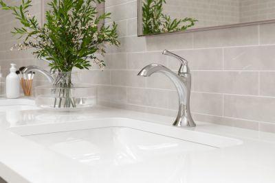 Pfister Polished Chrome Single Control Bathroom Faucet LG42-RH2C
