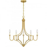 Quoizel MAB5026LG Mabel Chandelier 5 lights light gold Chandelier