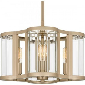 Quoizel QP6193BGD Quoizel Pendant Pendant 4 lights bronze gold Pendant