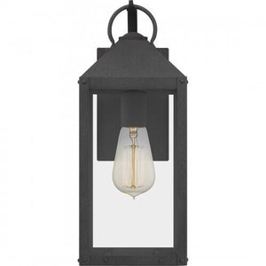 Quoizel TPE8406MB Thorpe Outdoor wall 1 light mottled black Outdoor