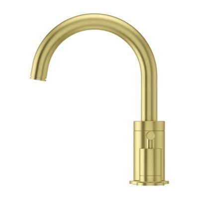 Pfister Brushed Gold Contempra 3-hole Roman Tub, Trim Only RT6-5NCBG