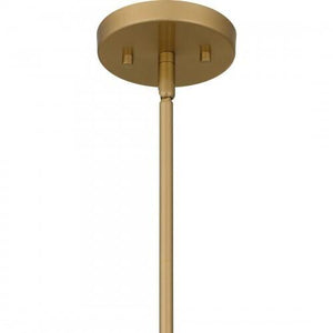 Quoizel QPP6174AB Quoizel Piccolo Pendant Mini pendant 1 light aged brass Mini Pendant