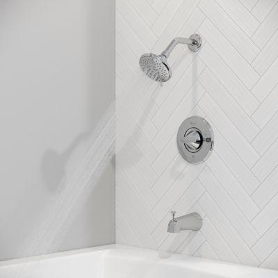 Pfister Polished Chrome 1-handle Tub & Shower Faucet LG89-8WFC