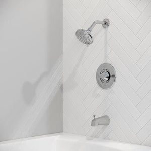 Pfister Polished Chrome 1-handle Tub & Shower Faucet LG89-8WFC