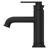 Colfax Single Control 4" Centerset Bathroom Faucet in Matte Black