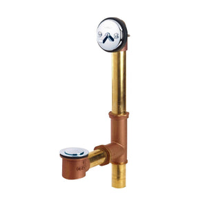 Gerber G0041800 Chrome Classics Pop-up Fit-all Drain for Standard Tub