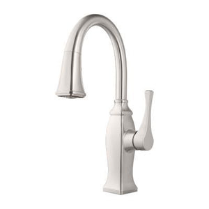 Stainless Steel Briarsfield 1-handle Pull Down Bar and Prep Faucet GT572-BFS