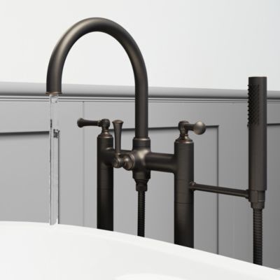 Pfister Tuscan Bronze Tisbury Free Standing Tub Filler LG6-1TBY