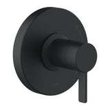 Gerber D510430BSTC Satin Black Amalfi Valve-only Trim Kit