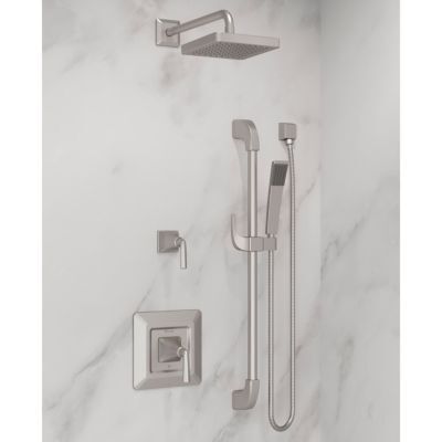Pfister Brushed Nickel Park Avenue 1-handle Shower, Trim Only LG89-7FEK