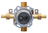 Gerber G00GS504 No Finish Treysta Tub & Shower Valve- Horizontal Inputs Without ...