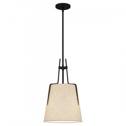 Quoizel LOA1512MBK Leona Mini pendant 1 light matte black Mini Pendant