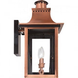 Quoizel CM8410AC Chalmers Outdoor wall lantern aged copr Outdoor Lantern