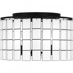 Quoizel SGL1714MBK Seigler Semi flush 3 lights matte black Semi-Flush Mount