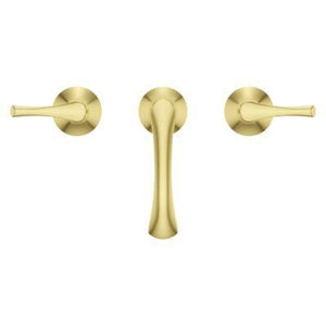 Pfister Brushed Gold 2-handle 8" Widespread Bathroom Faucet LG49-RH3BG