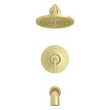 Pfister Brushed Gold 1-handle Tub & Shower Trim