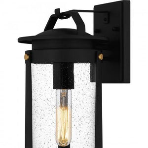 Quoizel CLI8407EK Clifton Outdoor wall 1 light earth black Outdoor Lantern