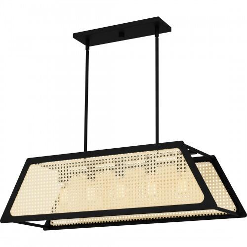 Quoizel SYA536MBK Syrah Island 5 lights matte black Island Light