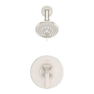 Pfister Brushed Nickel Weller 1-handle Shower, Trim Only LG89-7WRK
