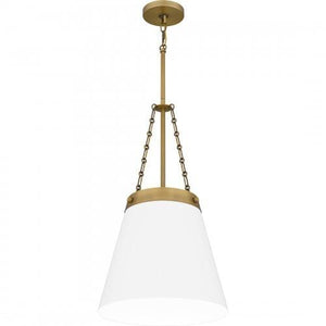 Quoizel QPP6183AB Quoizel Piccolo Pendant Mid pendant 1 light aged brass Mini Pendant