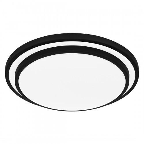 Quoizel IVG1616MBK Irving Flushmount led matte black Semi-Flush Mount