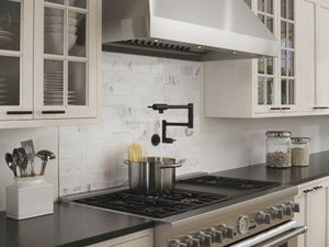 Pfister Tuscan Bronze Lita Wall Mount Pot Filler GT533-PFY