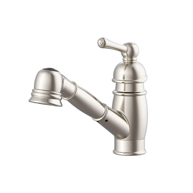 Gerber D457614SS Stainless Steel Opulence Single Handle Pull-out Kitchen Faucet