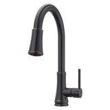 Pfister Tuscan Bronze 1-handle Pull-down Kitchen Faucet