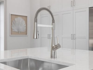 Pfister Stainless Steel Culinary Kitchen Faucet LG529-NECS