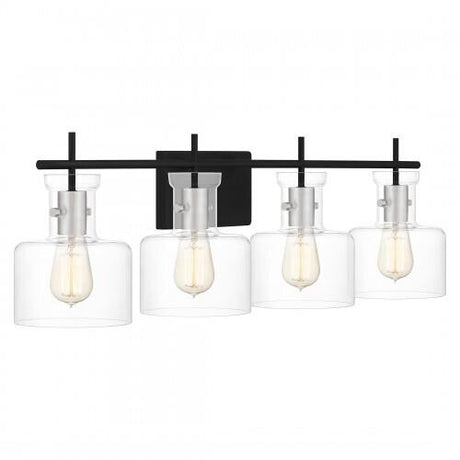 Quoizel PEN8630MBK Pensbury Bath 4 lights matte black Bath