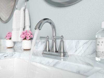 Pfister Polished Chrome Saxton Centerset Bath Faucet LG48-GL0C