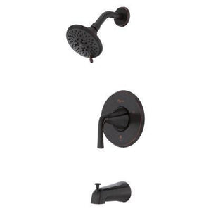 McAllen 1-Handle Tub & Shower Trim Kit in Tuscan Bronze