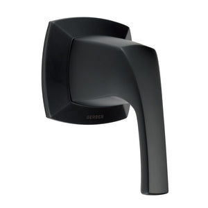 Gerber D560918BST Satin Black Vaughn Diverter Valve Trim Kit
