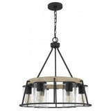 Quoizel BRT3525GK Brockton Outdoor chandelier 6 lights grey ash Chandelier