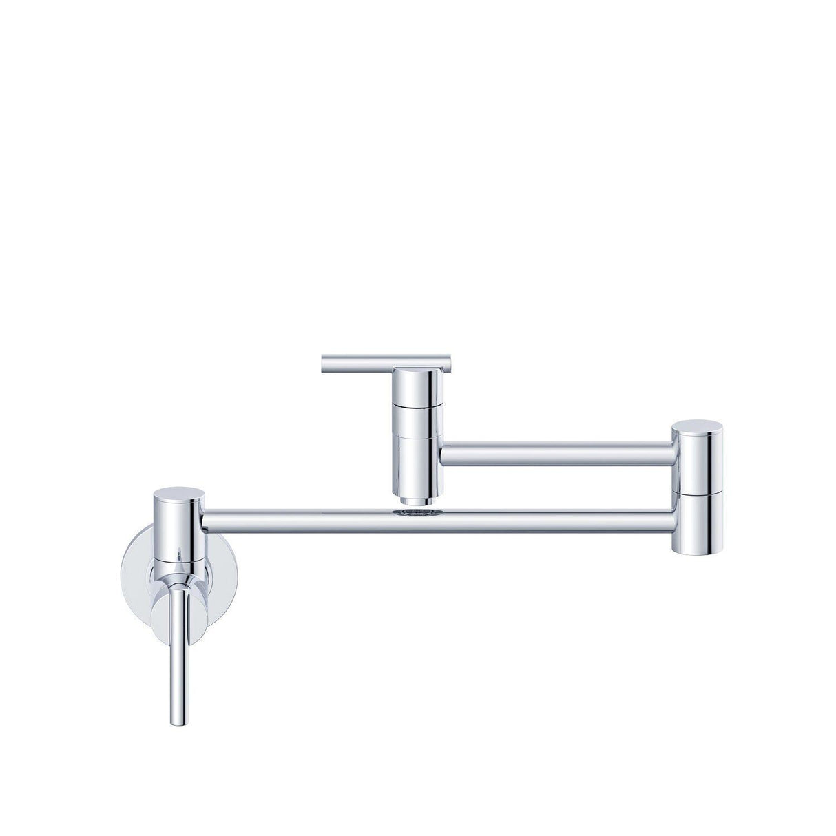 Gerber D205058 Chrome Parma Wall Mount Kitchen Pot Filler