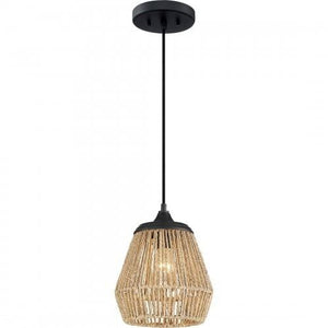 Quoizel RMI1509EK Romain Mini pendant 1 light earth black Mini Pendant