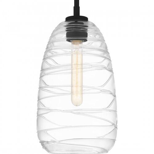 Quoizel QPP6165MBK Quoizel Piccolo Pendant Mini pendant 1 light matte black Mini Pendant